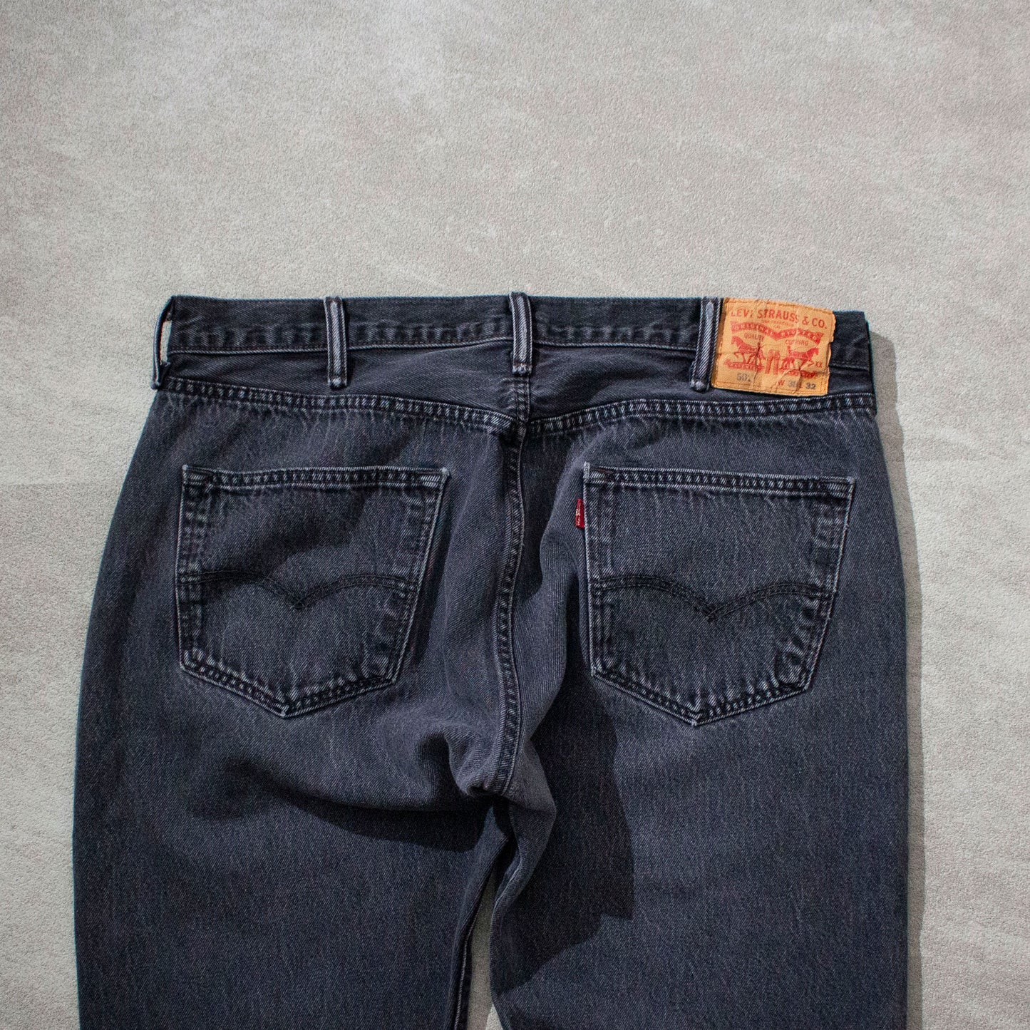 501 Black Denim Pants