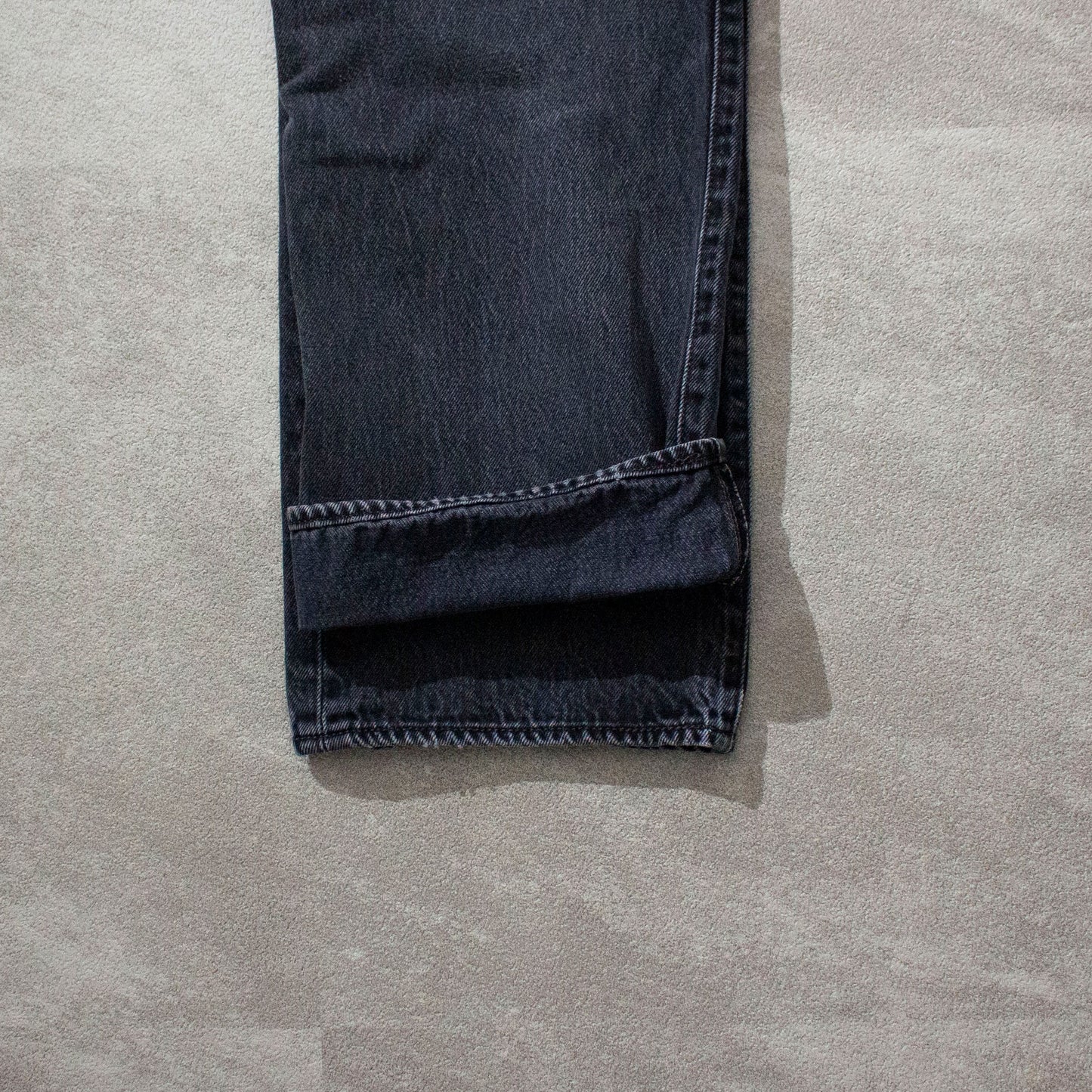 501 Black Denim Pants