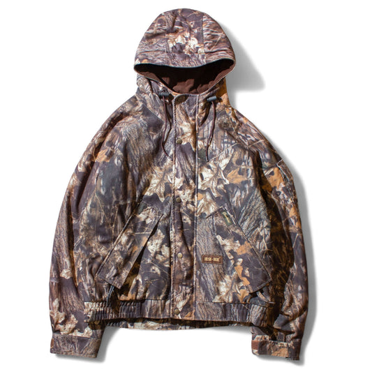 Tree Camo Hooded Blouson