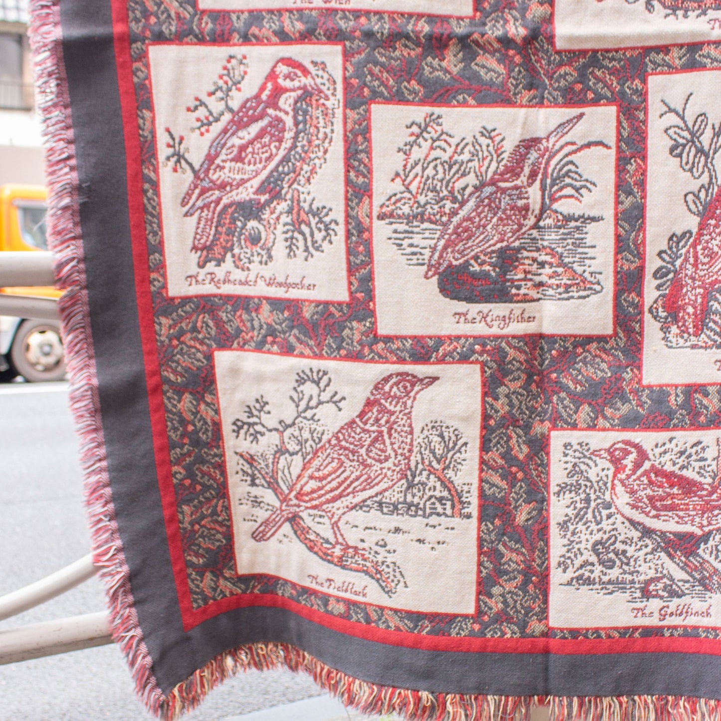 Cotton Birds Blanket
