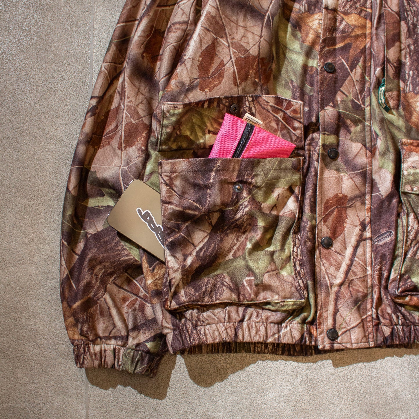 Tree Camo Fleece Blouson