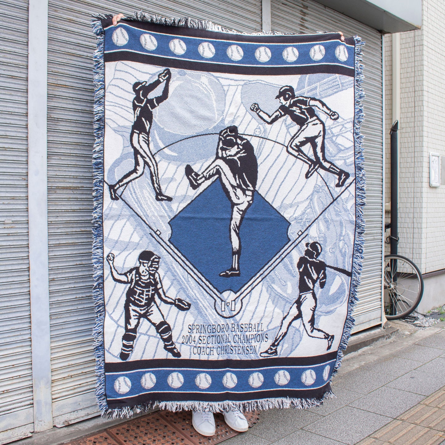 Cotton Baseball Blanket