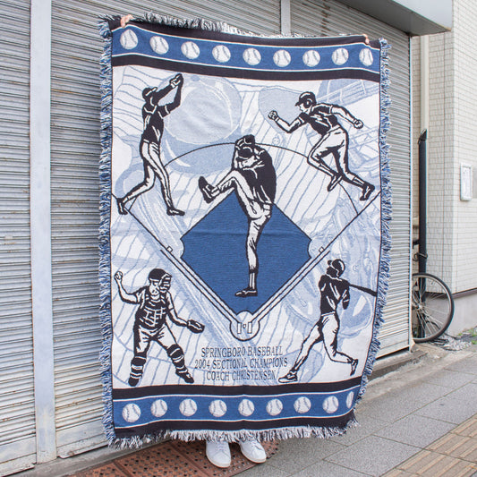 Cotton Baseball Blanket