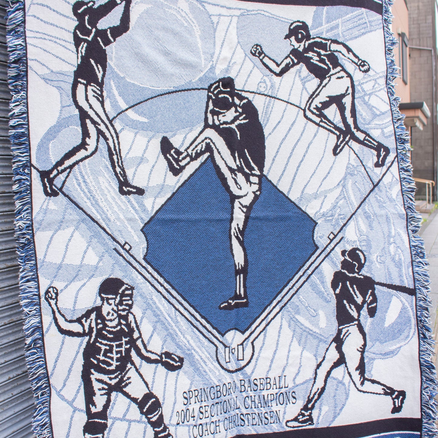 Cotton Baseball Blanket