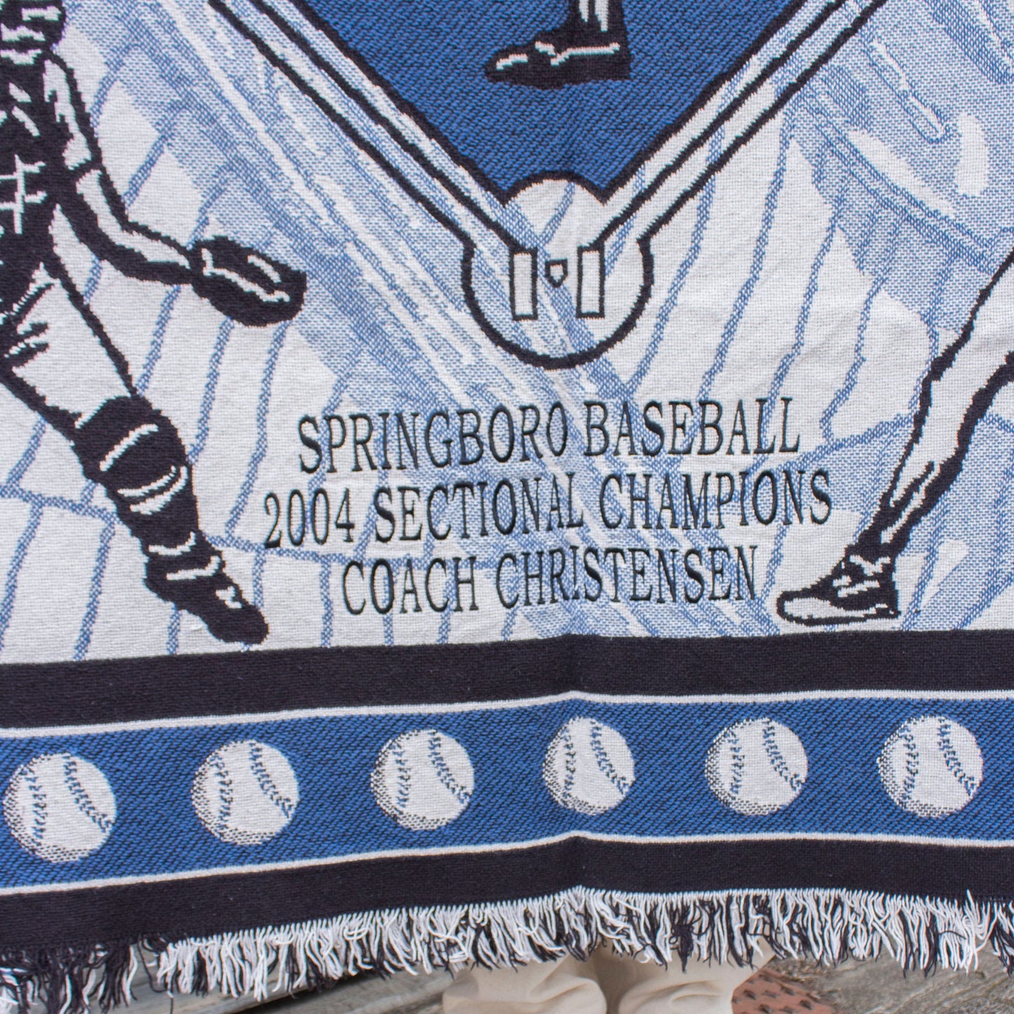 Cotton Baseball Blanket