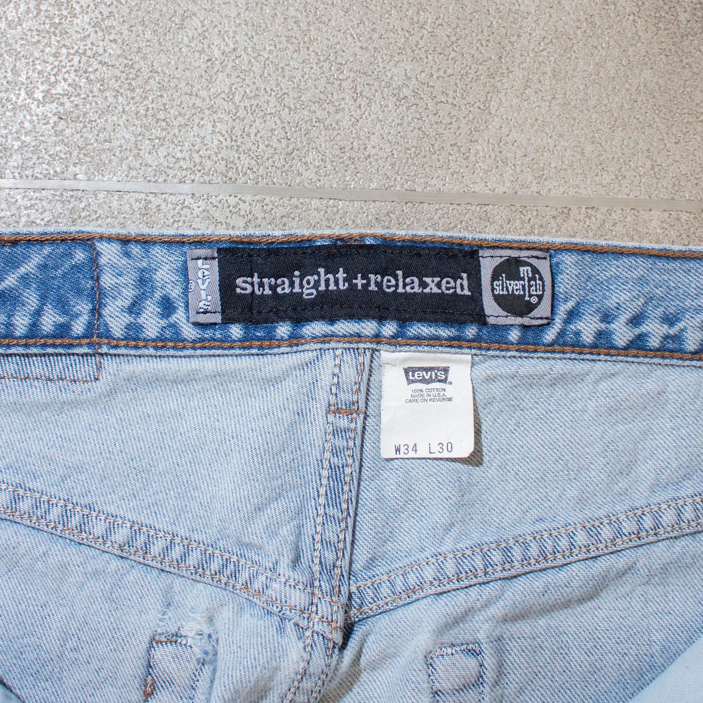 Silver Tab Denim Made in U.S.A.【34×29】