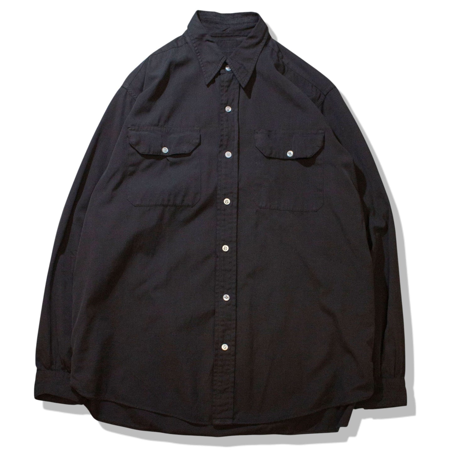 Overdye Cotton Poplin Work Shirt【About L】