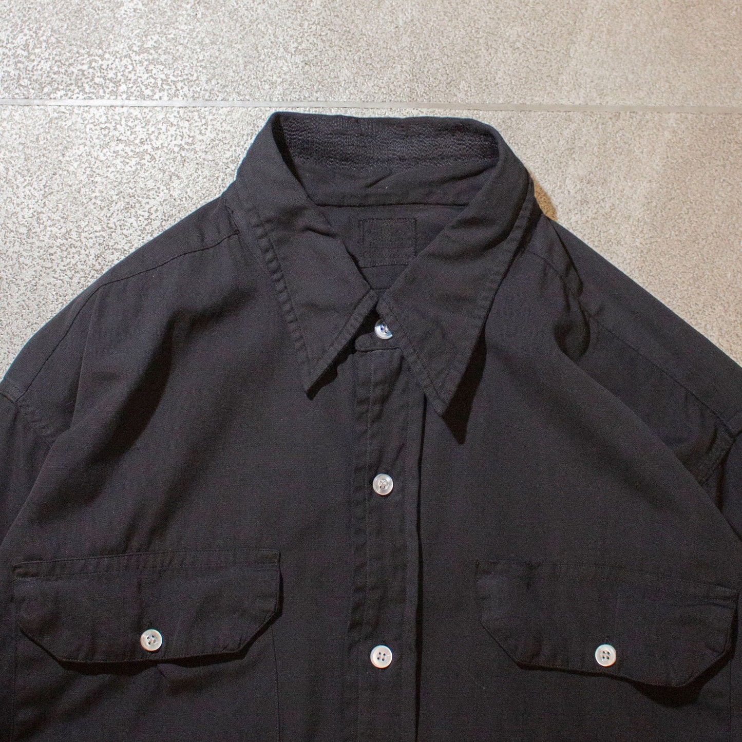 Overdye Cotton Poplin Work Shirt【About L】