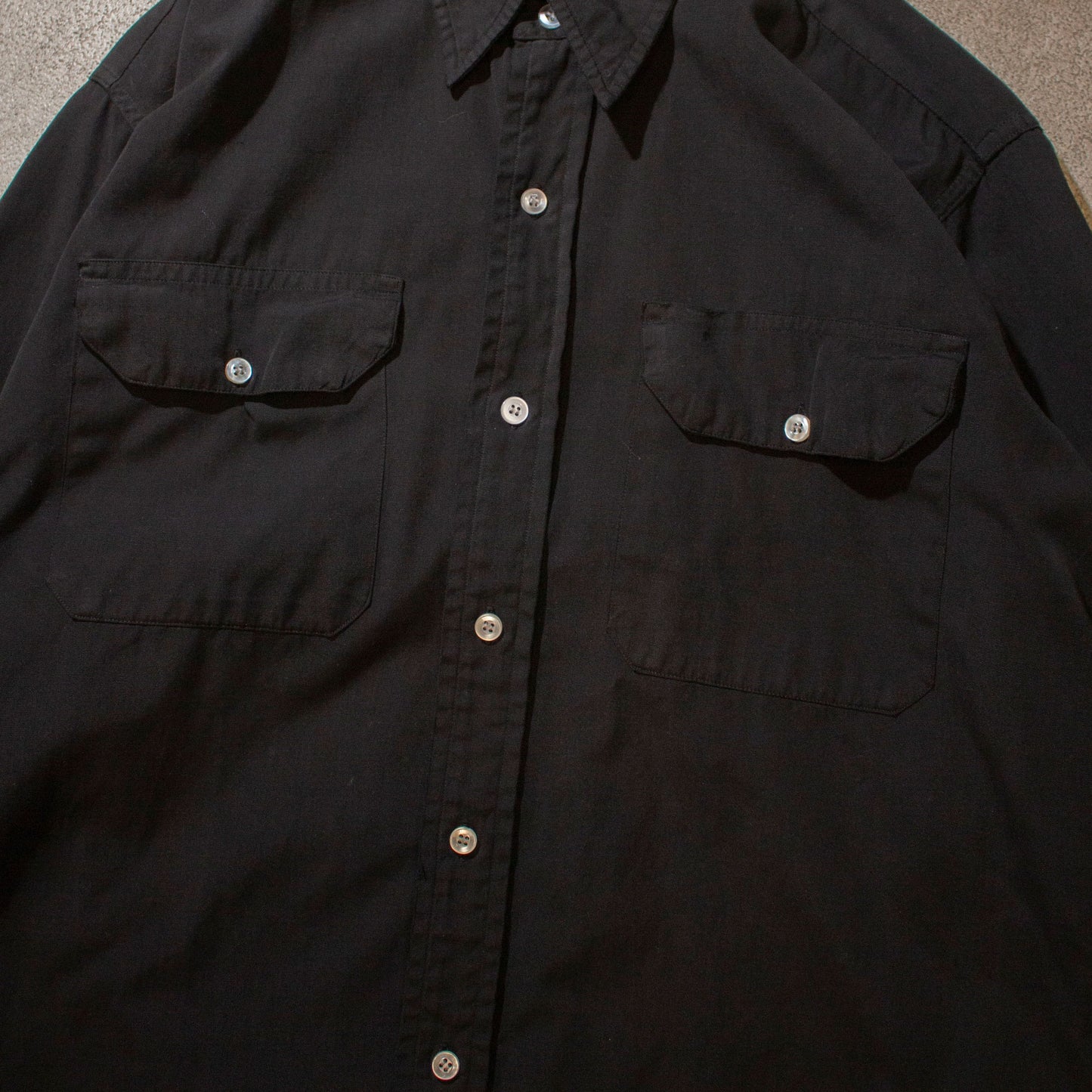 Overdye Cotton Poplin Work Shirt【About L】