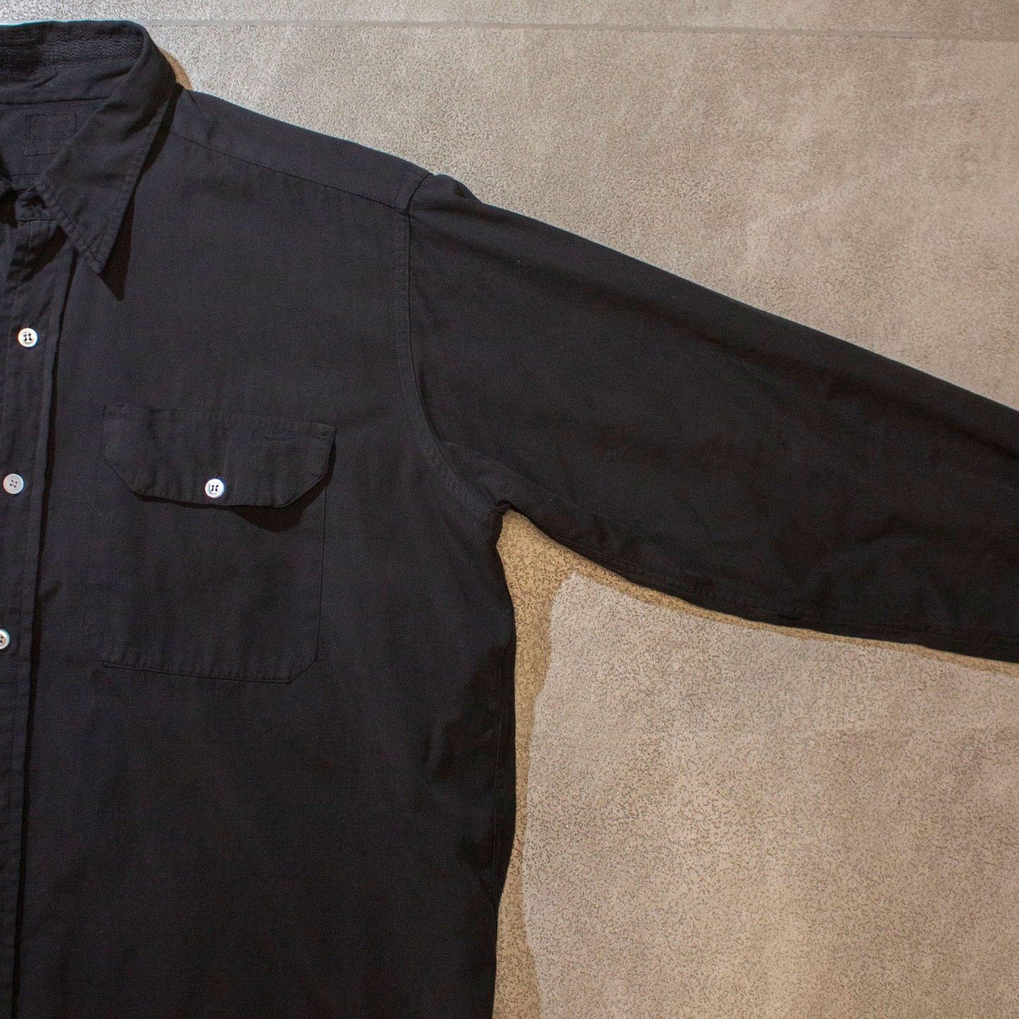 Overdye Cotton Poplin Work Shirt【About L】