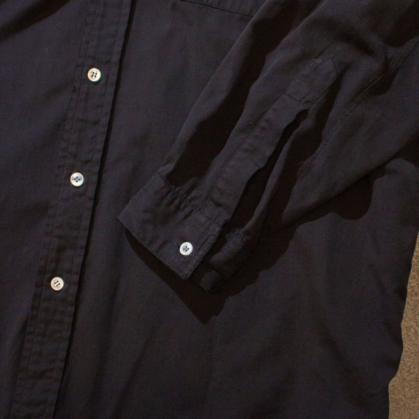 Overdye Cotton Poplin Work Shirt【About L】