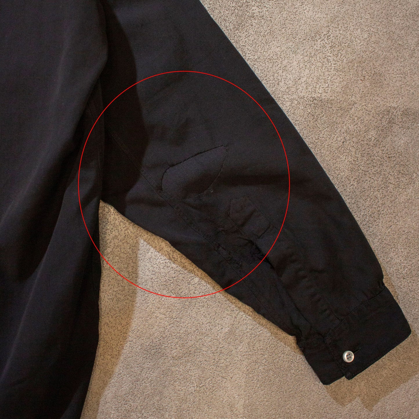 Overdye Cotton Poplin Work Shirt【About L】