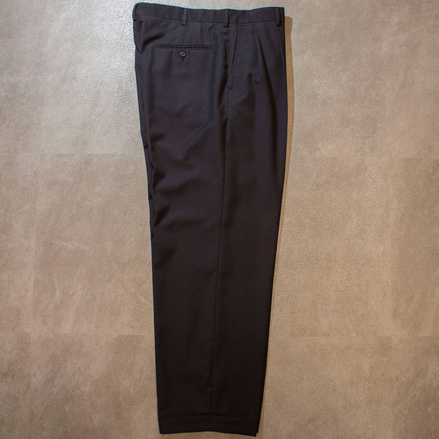 2tuck Wide Tapered Slacks【34×29】