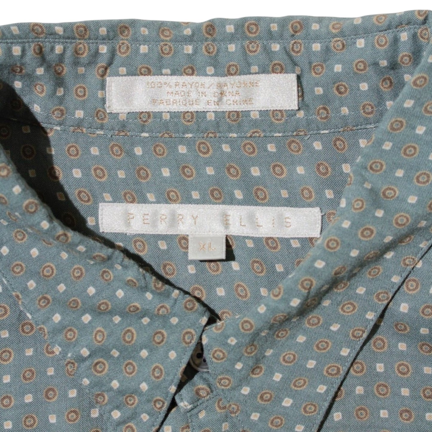 S/S Rayon Dot Shirt【XL】