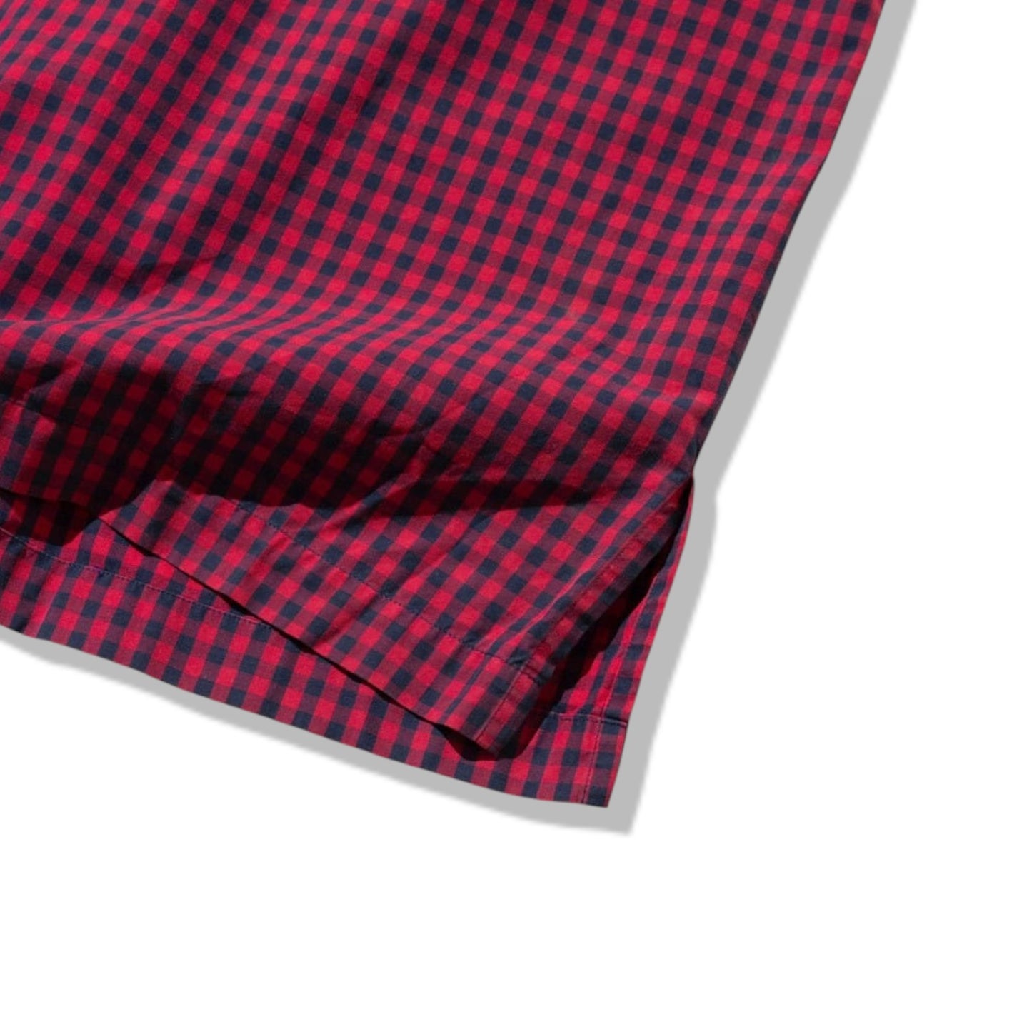 CALDWELL S/S Gingham Check Shirt【XL】