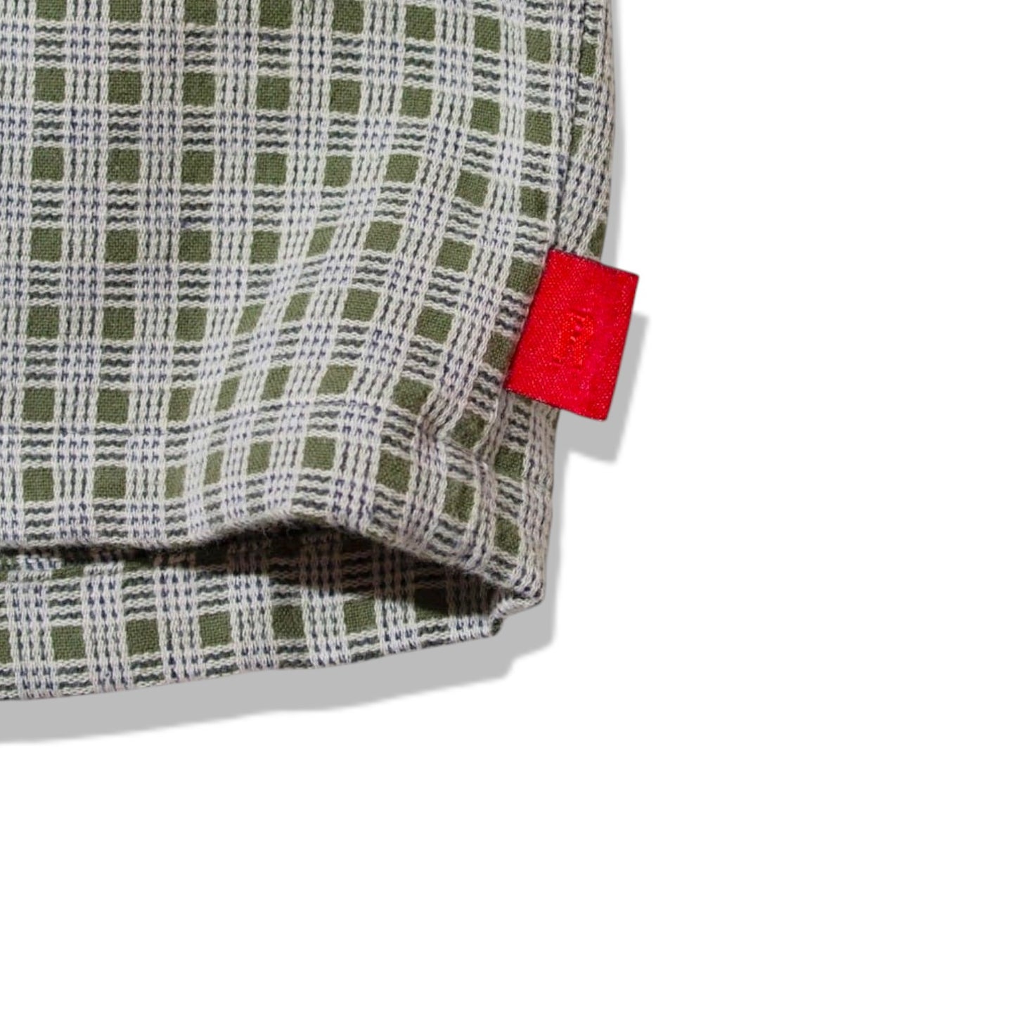 Check Open Collar Shirt【L】