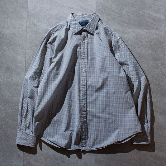 Check Big Sized Dress Shirt "CURHAM"