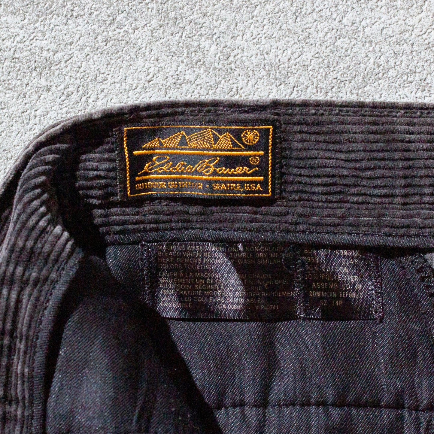 Corduroy 2tuck Pants