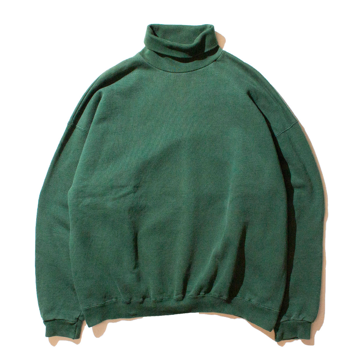 Turtleneck Cotton Sweat