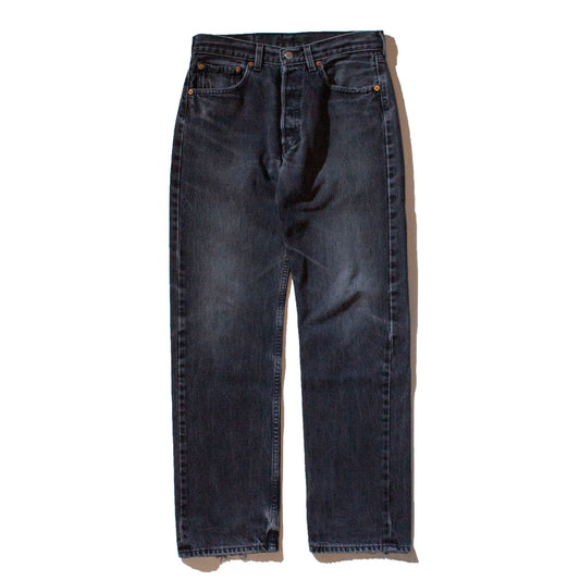 501 Black Denim Pants Made in Canada【W31×L32】