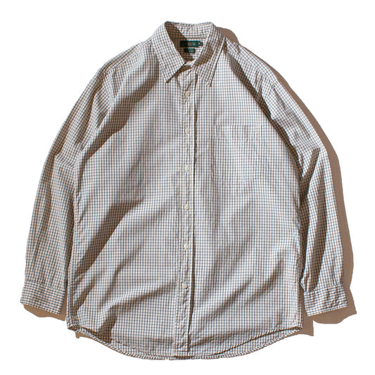 Cotton Broad Check Shirt