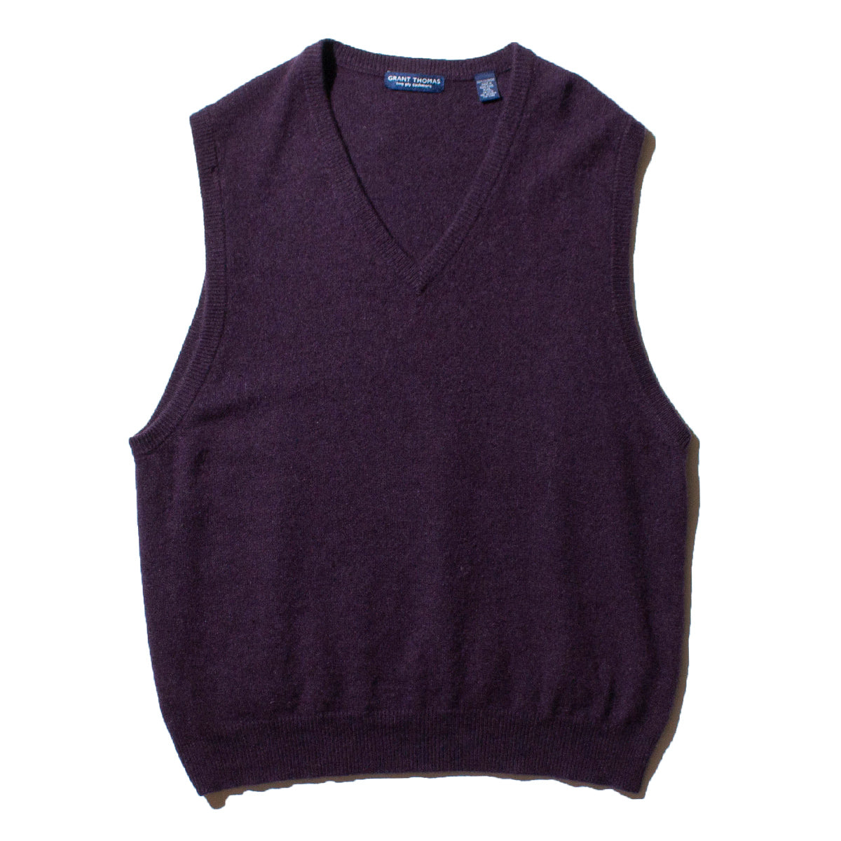 Cashmere V-Neck Knit Vest