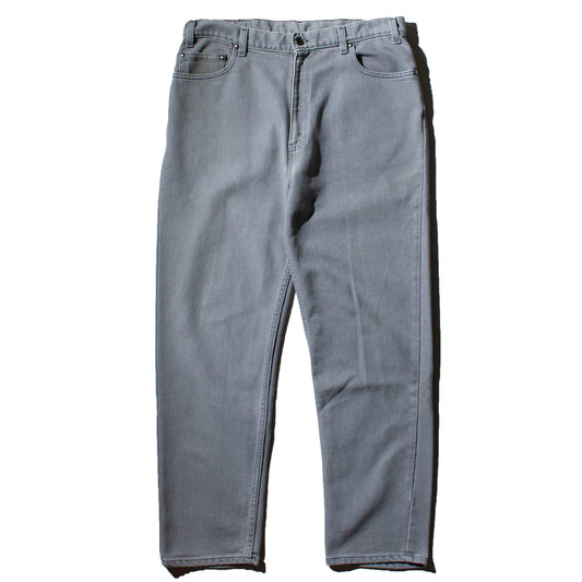 540 FLEX FIT "先染め" Gray Denim Pants Made in U.S.A.