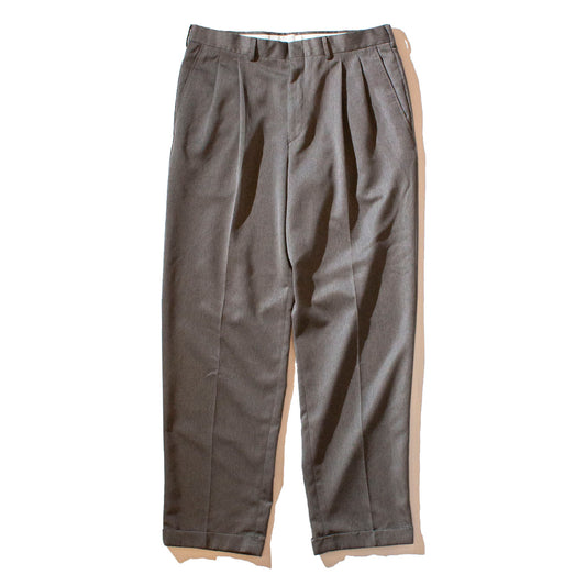 Polyester 2Tuck Slacks [W34/L32]