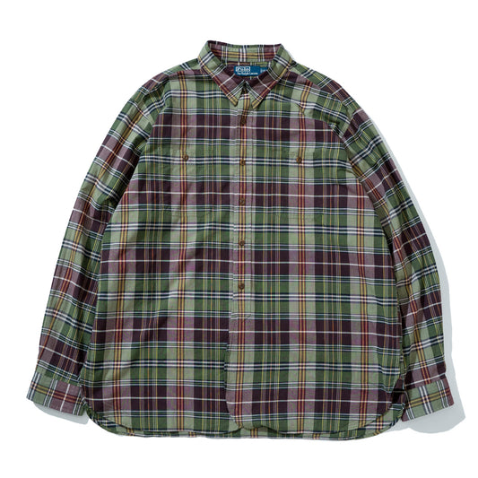 Oversized Check Shirt