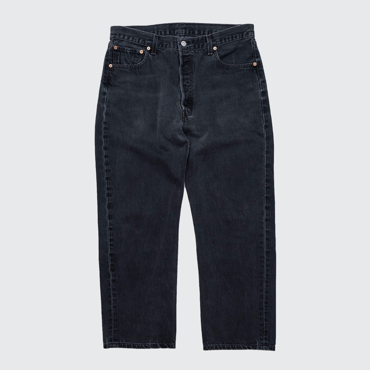 501 Black Denim Pants Made in USA