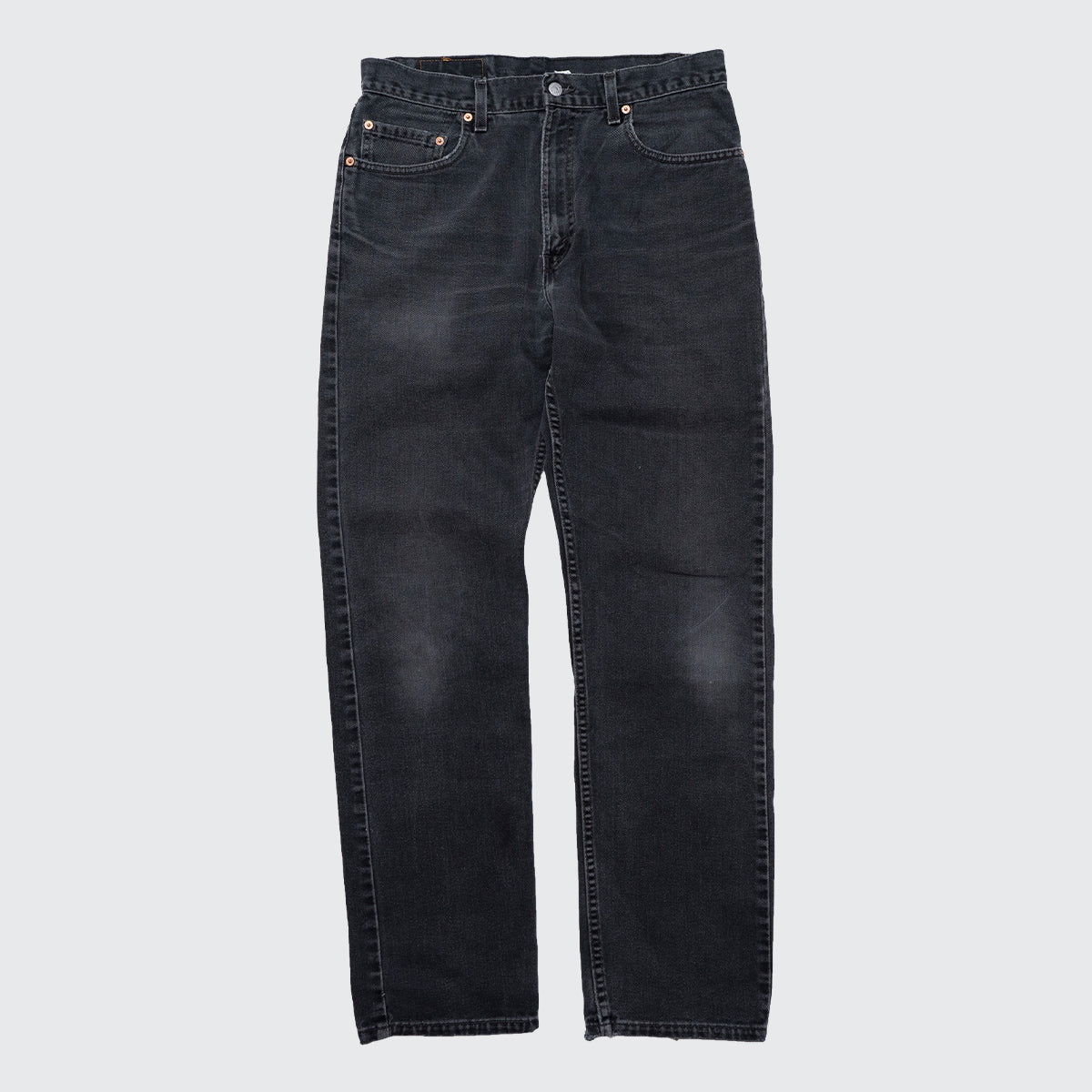 505 Black Denim Pants Made in U.S.A.