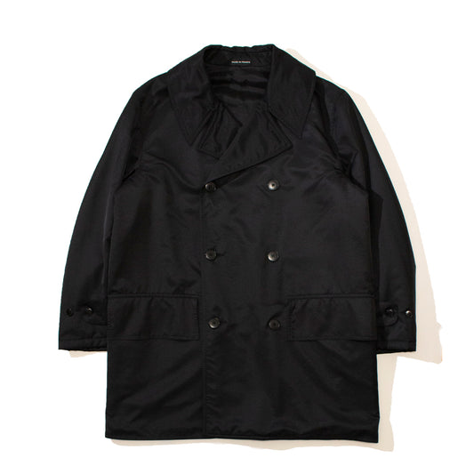 Nylon Pea Coat