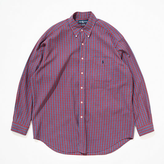 Check BD Oxford Shirt "BIG SHIRT"