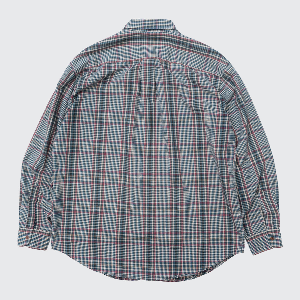 Reguler Collar Check Shirt