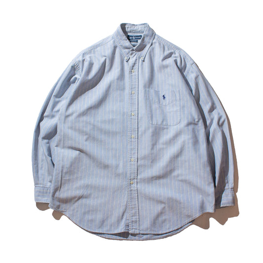 Stripe B.D Oxford Shirt "Big Shirt"