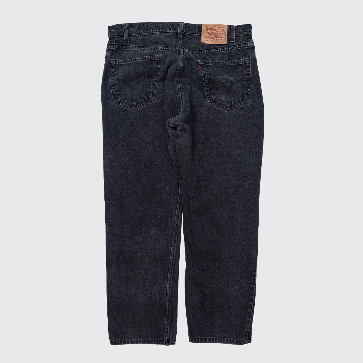 505 Black Denim Pants