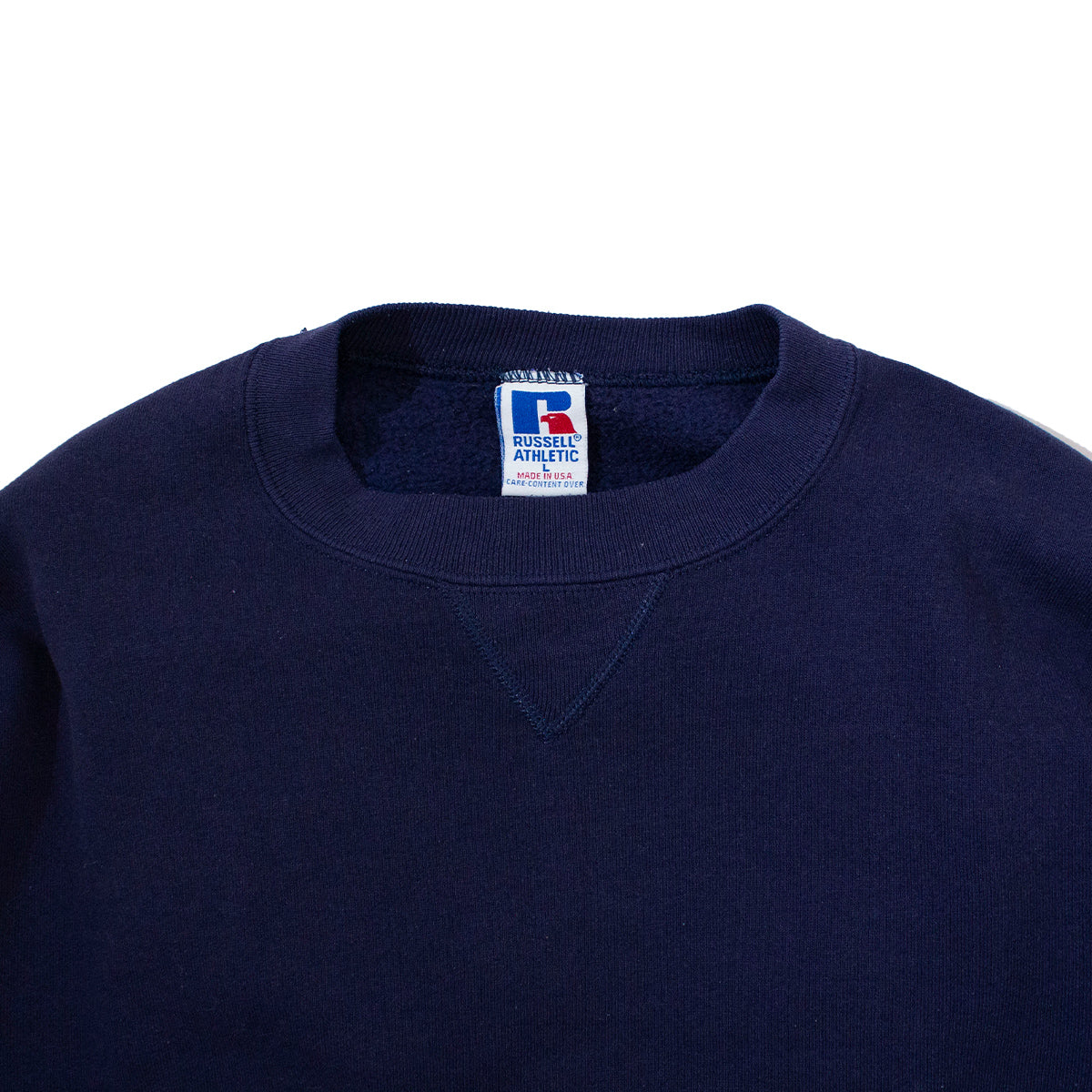 Crewneck Navy Sweat Made in USA