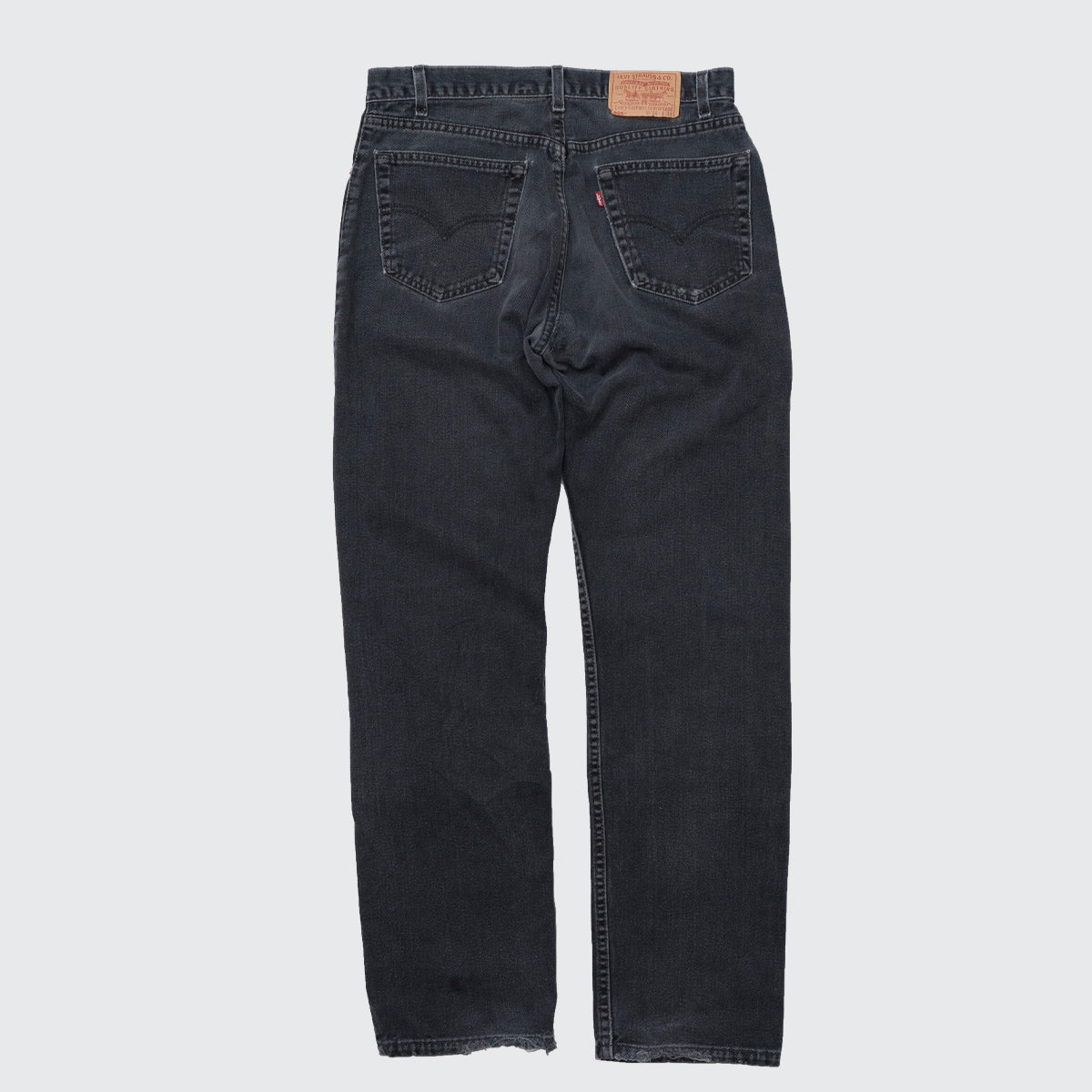 505 Black Denim Pants Made in U.S.A.