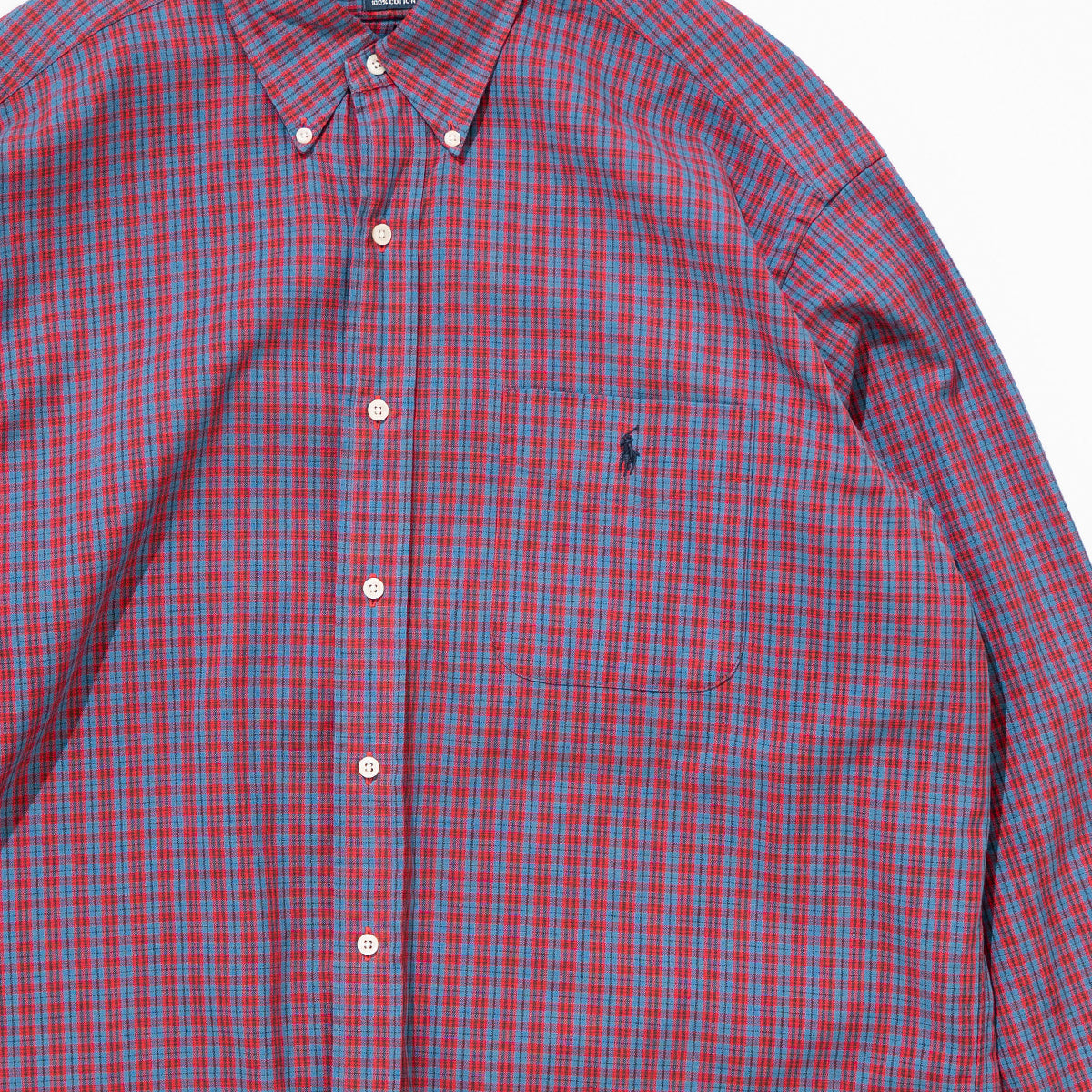 Check B.D Oxford Shirt "BIG SHIRT"