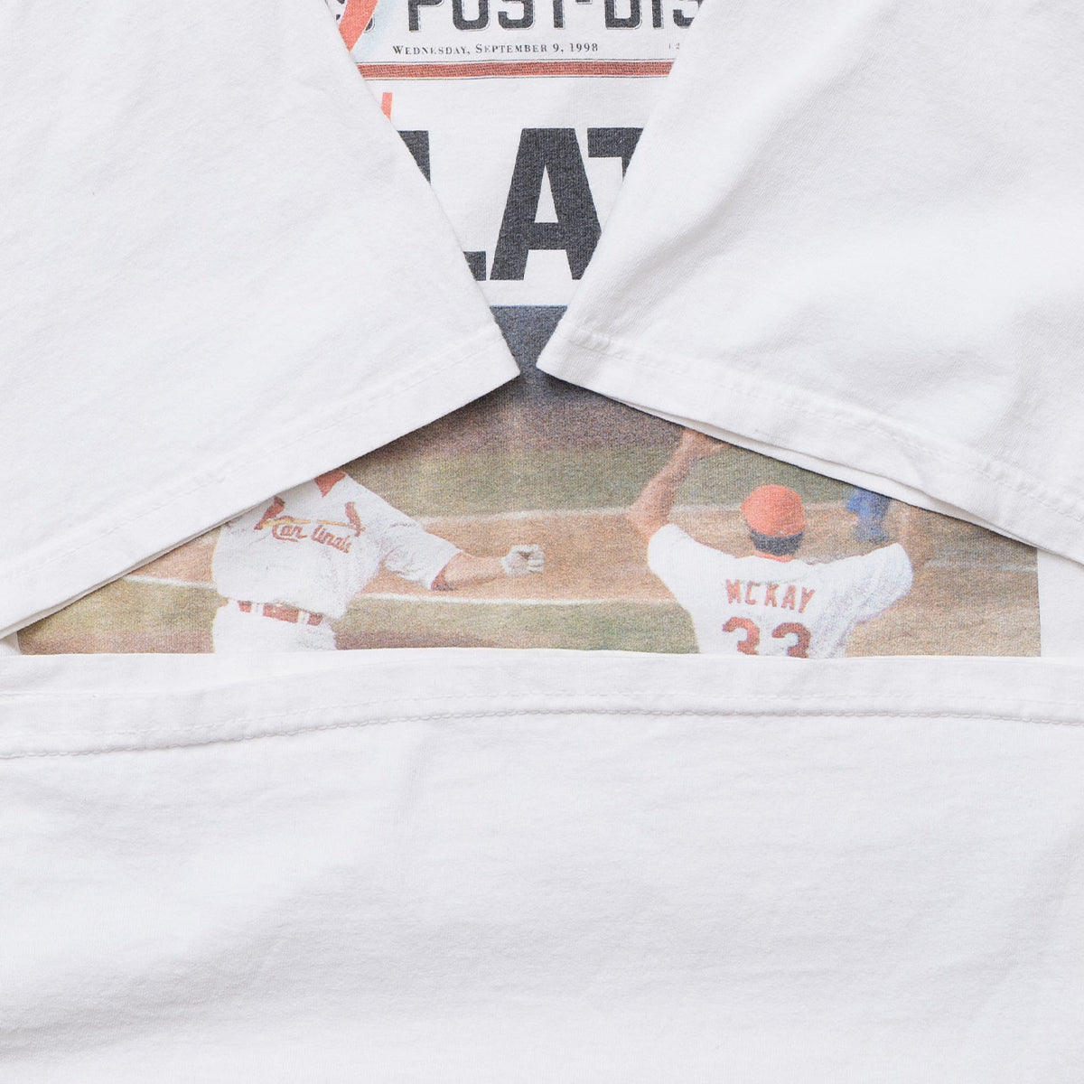 62 Home Runs Newspaper T-Shirt