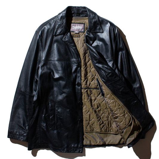 Leather Car Coat