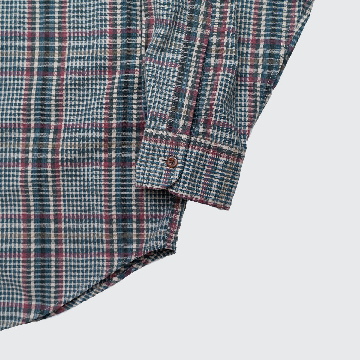 Reguler Collar Check Shirt