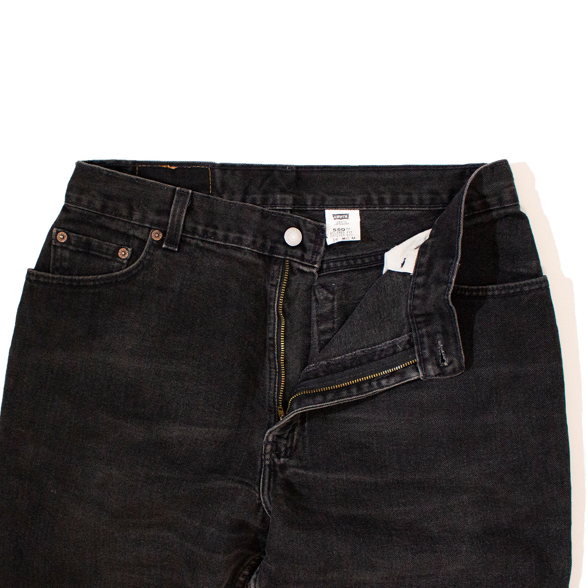 550 Black Denim Pants Made in U.S.A.