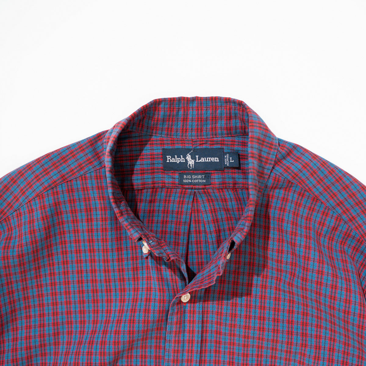 Check B.D Oxford Shirt "BIG SHIRT"