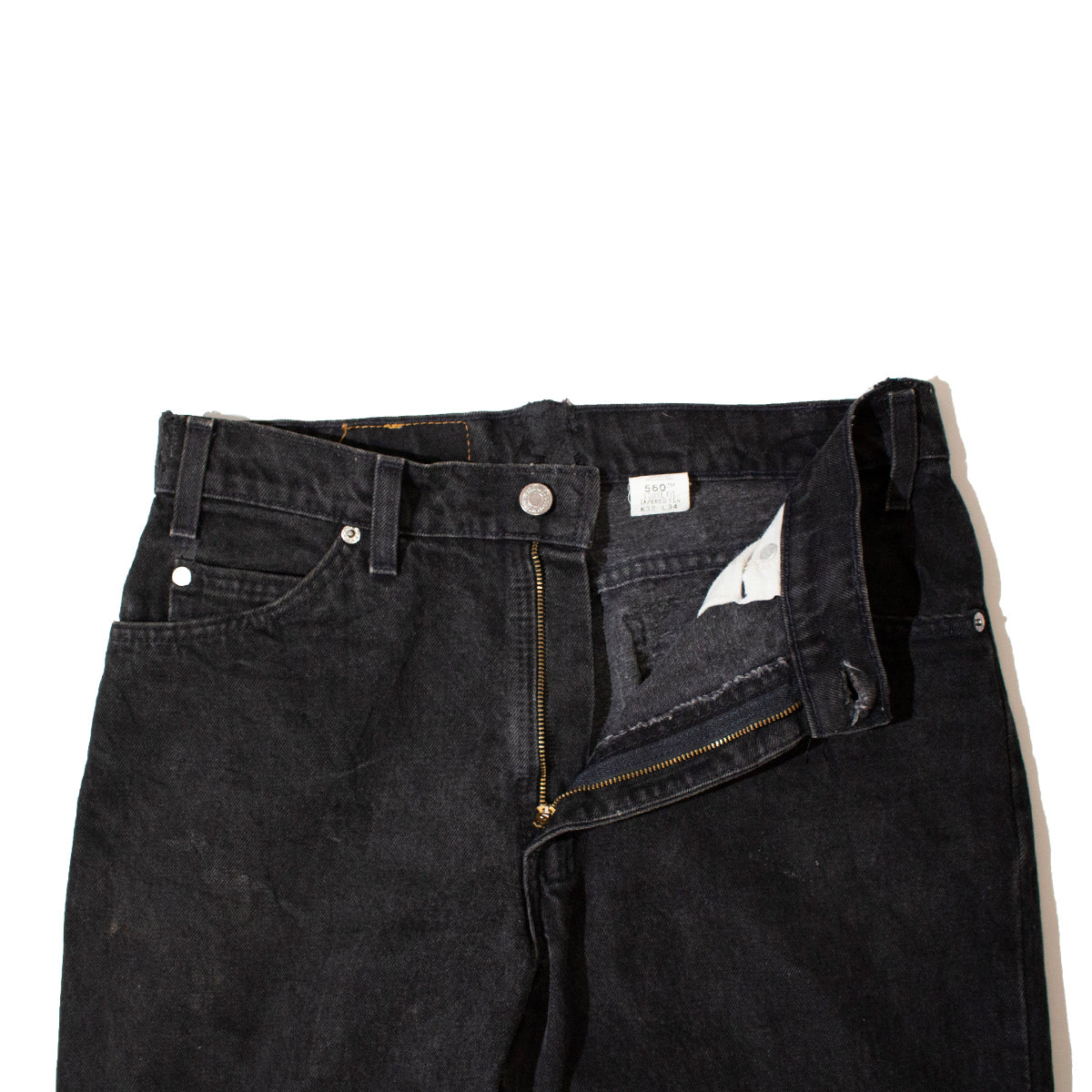 560 Denim Pants Made in U.S.A "Black"