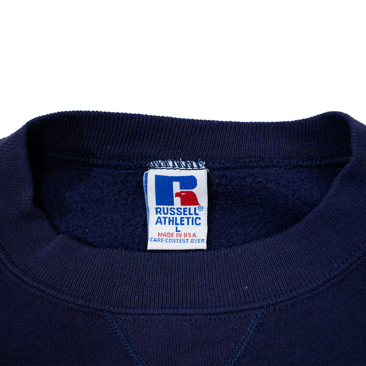 Crewneck Navy Sweat Made in USA