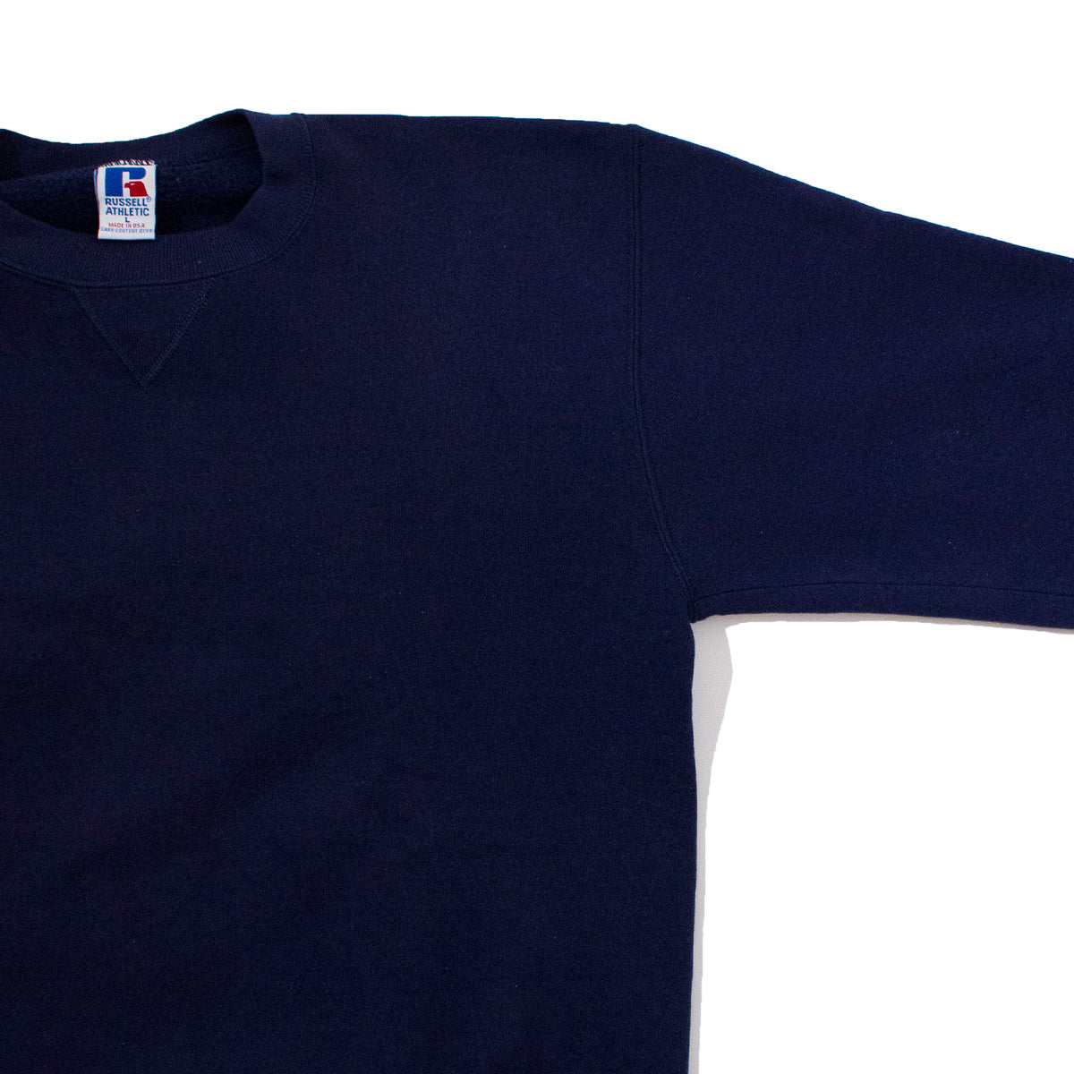 Crewneck Navy Sweat Made in USA