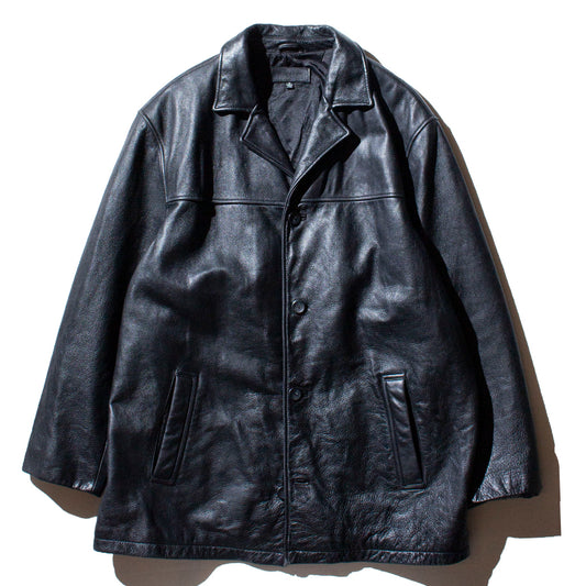 Leather Car Coat