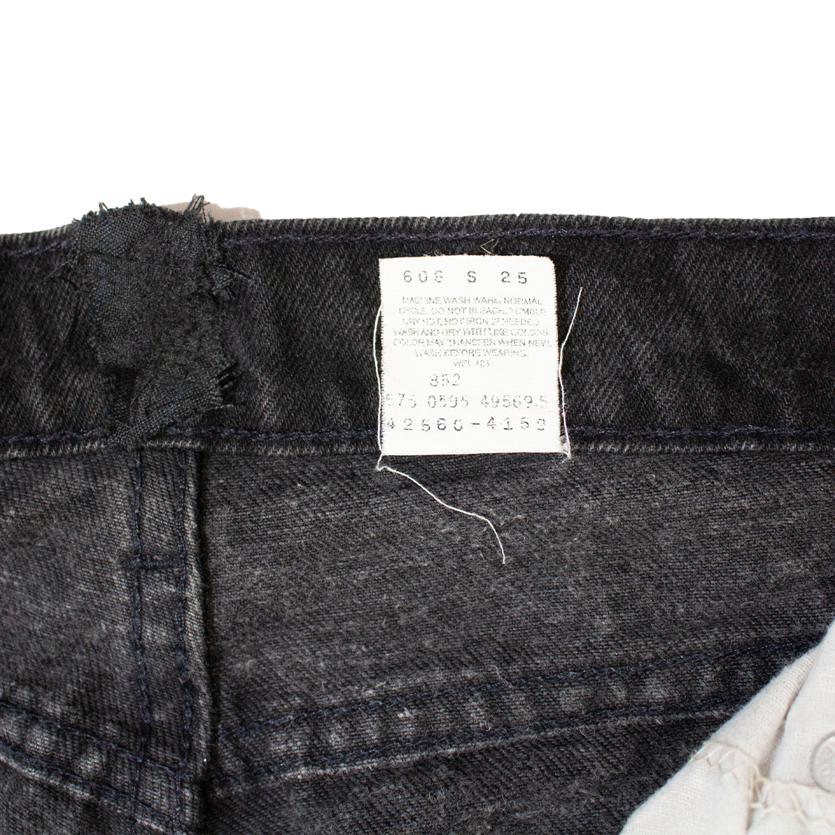 560 Denim Pants Made in U.S.A "Black"