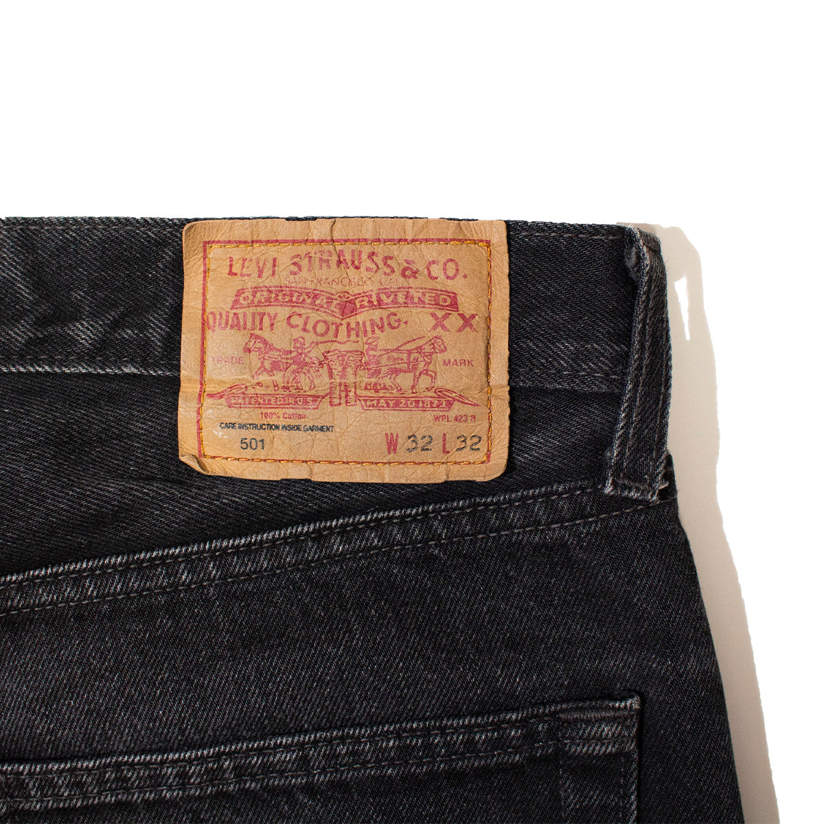 501 Denim Pants EURO "Black"